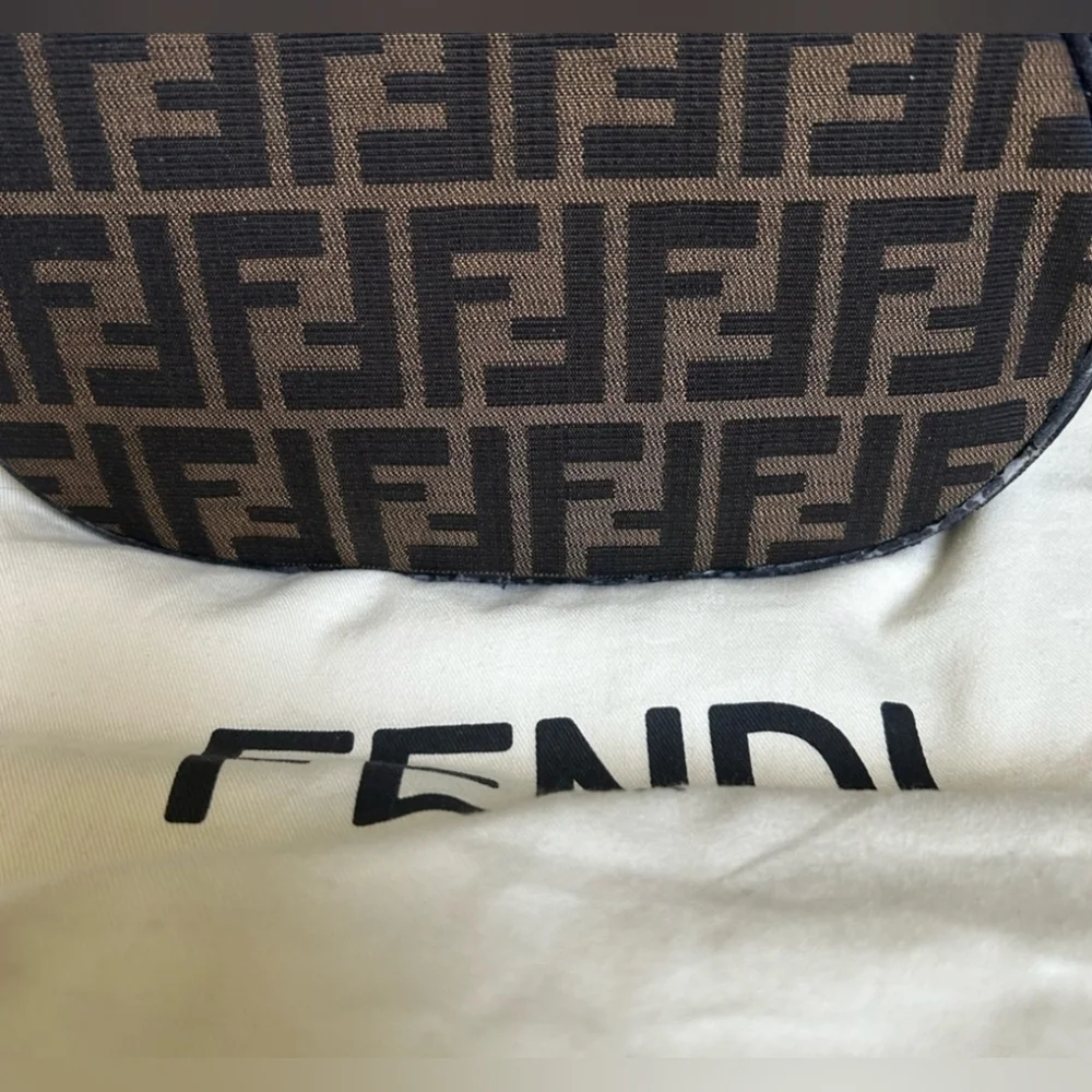 FENDI Vanity Vintage bag zucca 🤎EUC8 - Picture 11 of 16